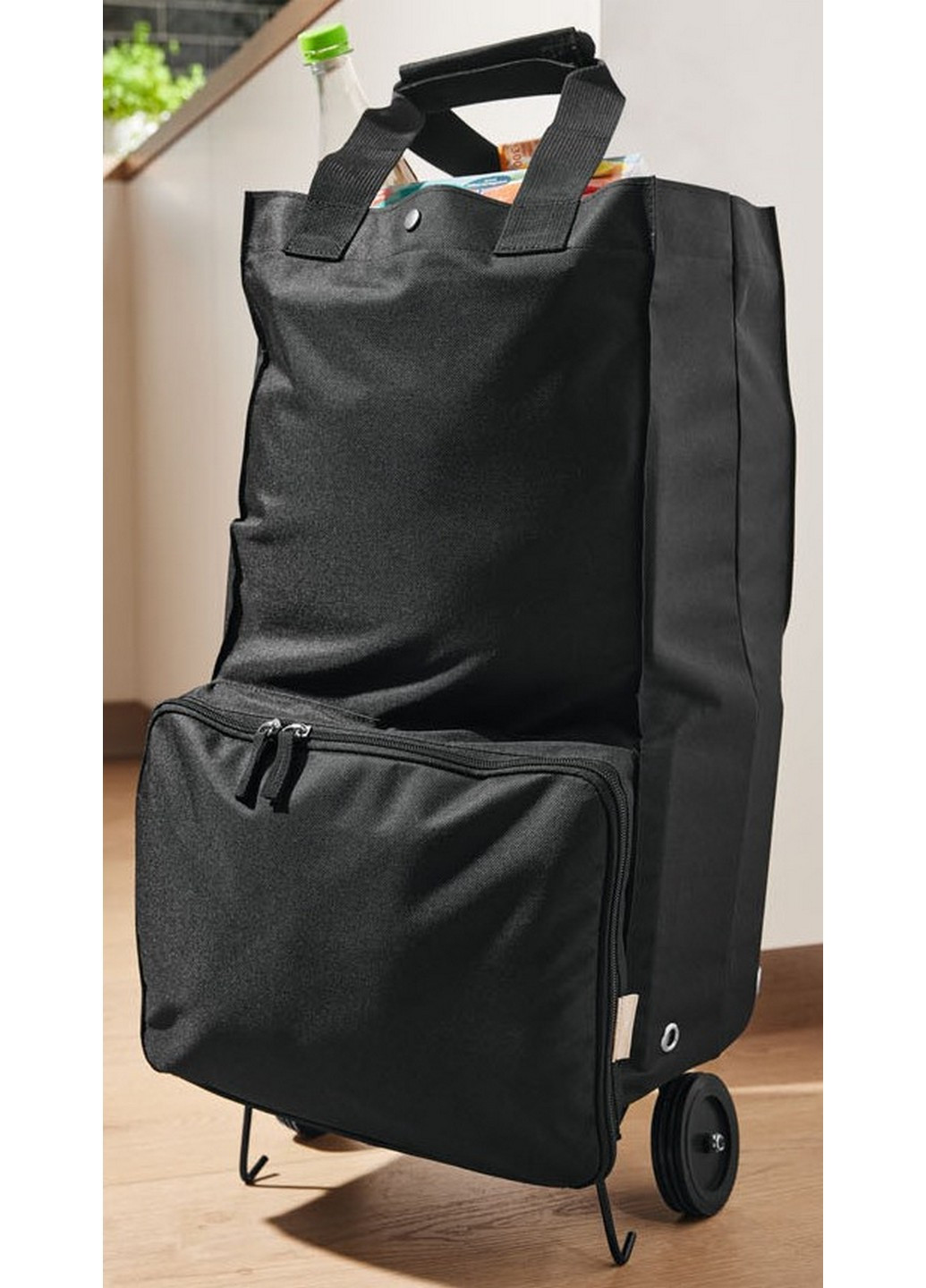 Складна сумка візок для покупок на колесах 22х28х53 см No Brand (258030802)