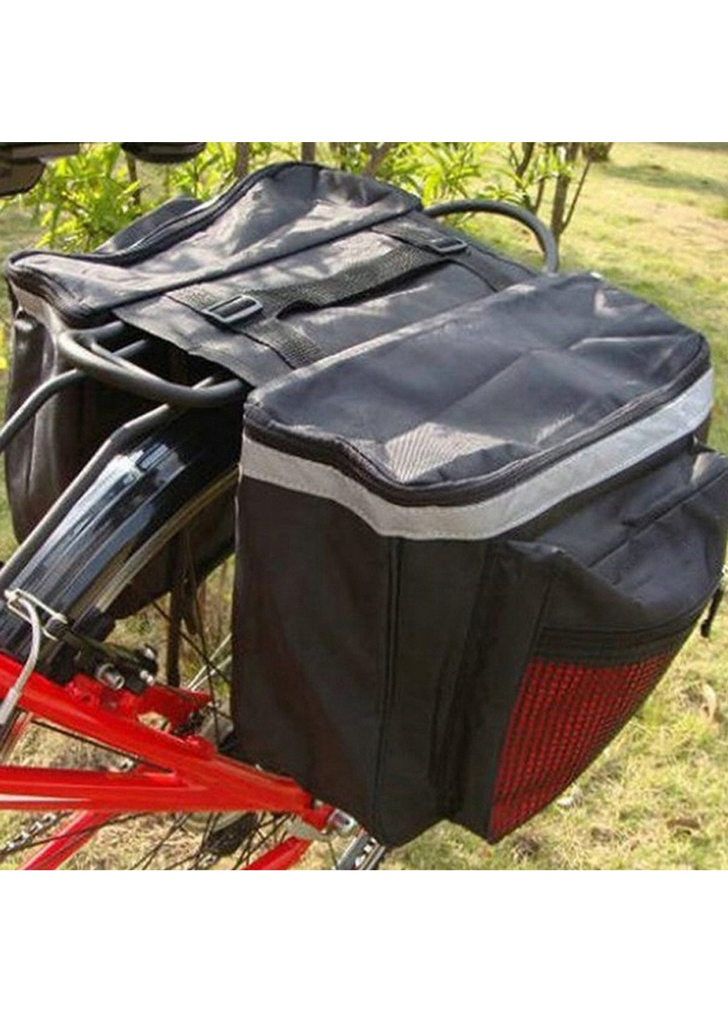 Велосипедная сумка на багажник, велоштаны 28L 33х35х26 см No Brand (258030789)