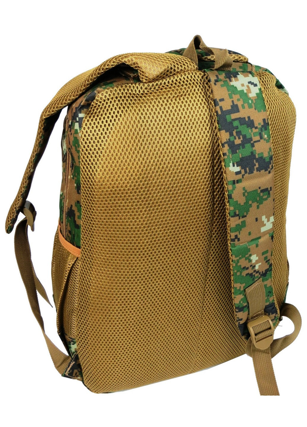 Міський рюкзак в стилі мілітарі 22L камуфляж піксель 30x43x19 см Battlegrounds (258032581)