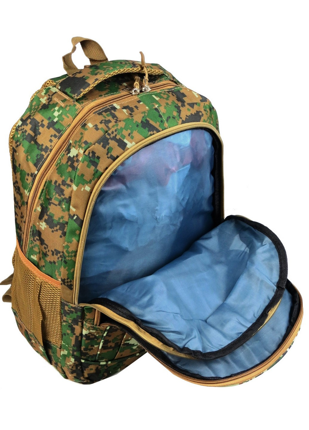 Міський рюкзак в стилі мілітарі 22L камуфляж піксель 30x43x19 см Battlegrounds (258032581)