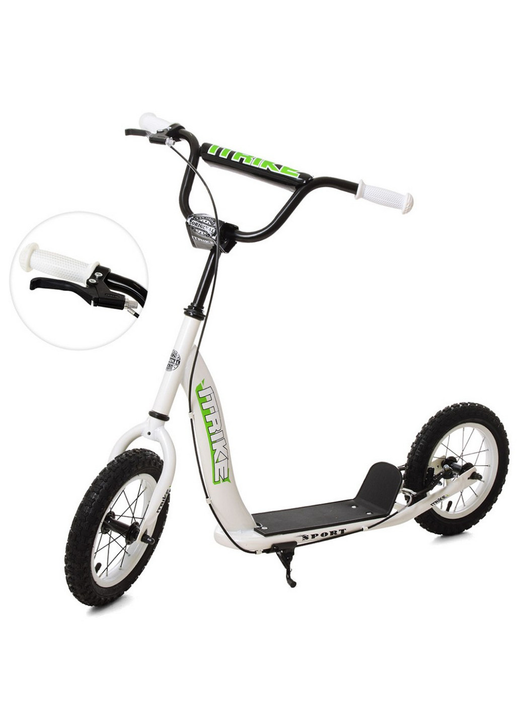 Самокат городской подростковый 28х11х73-85 см iTrike (258033070)