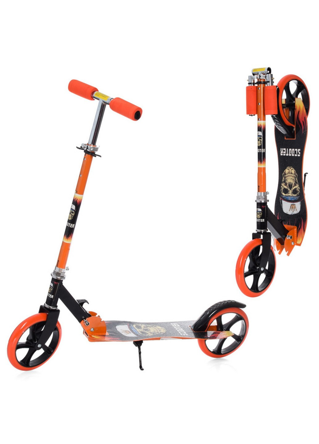 Самокат дитячий складаний 30х11х87-97 см iTrike (258031942)