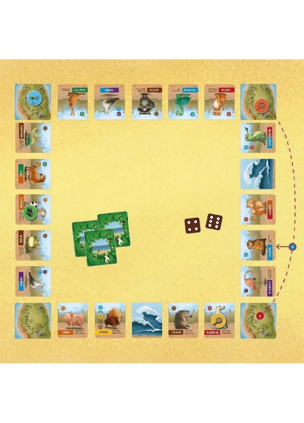 Настільна гра "Дело Ноя" 24х24х4 см Така Мака (258033496)