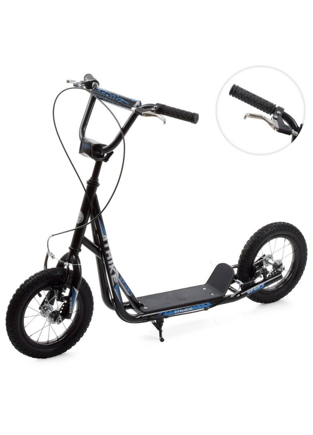 Самокат городской подростковый 28х11х104 см iTrike (258030960)