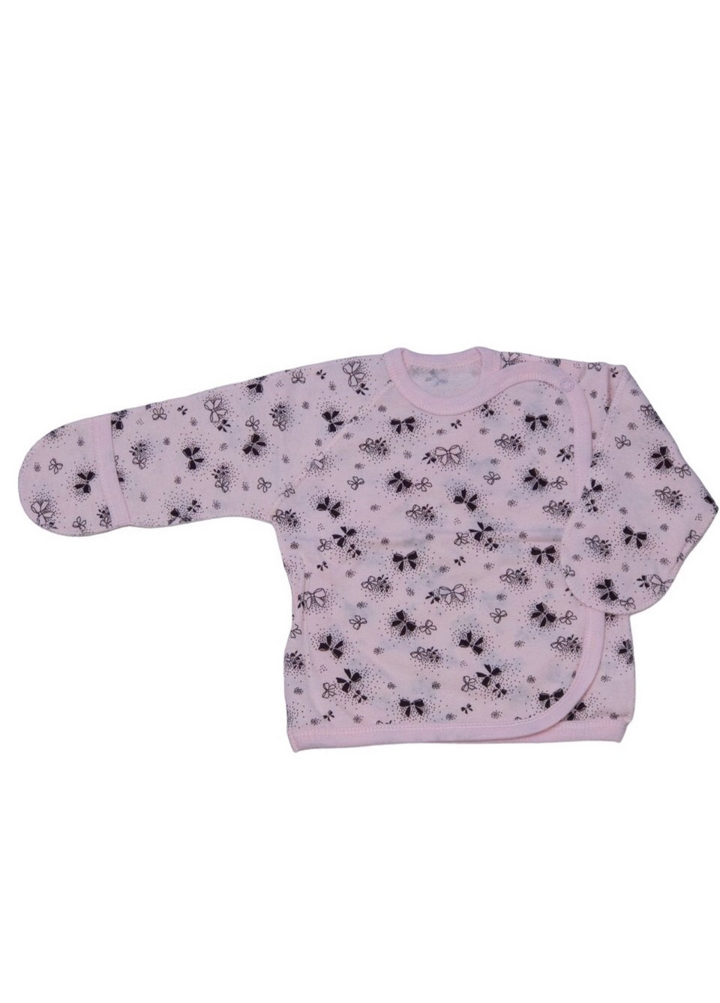 Распашонка для новорожденных Фламинго Текстиль розовая