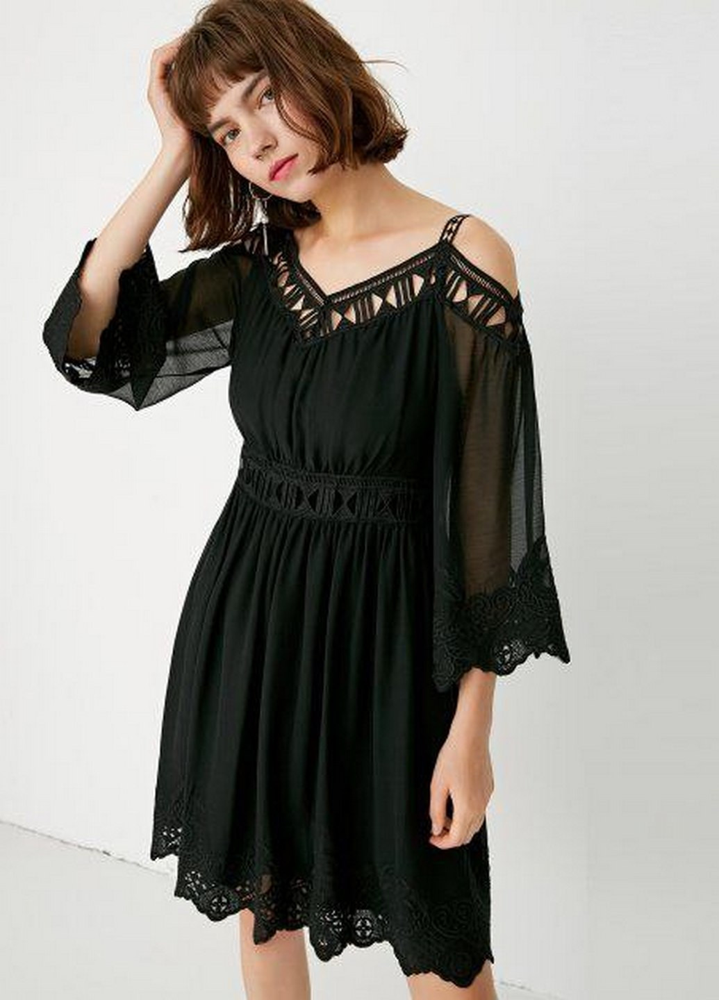 Черное платье Only