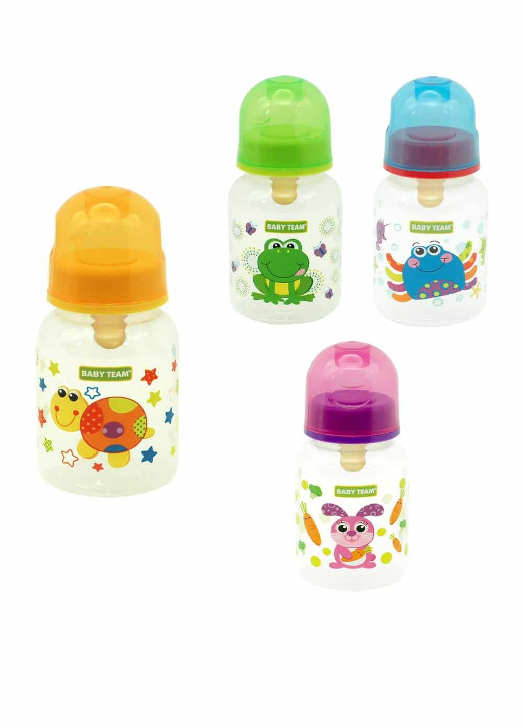 Бутылочка для кормления с латексной соской Baby Team (258048453)