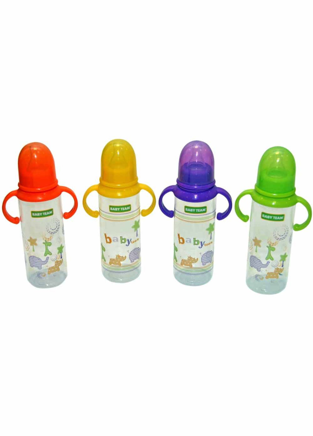 Бутылочка для кормления с силиконовой соской Baby Team (258048446)