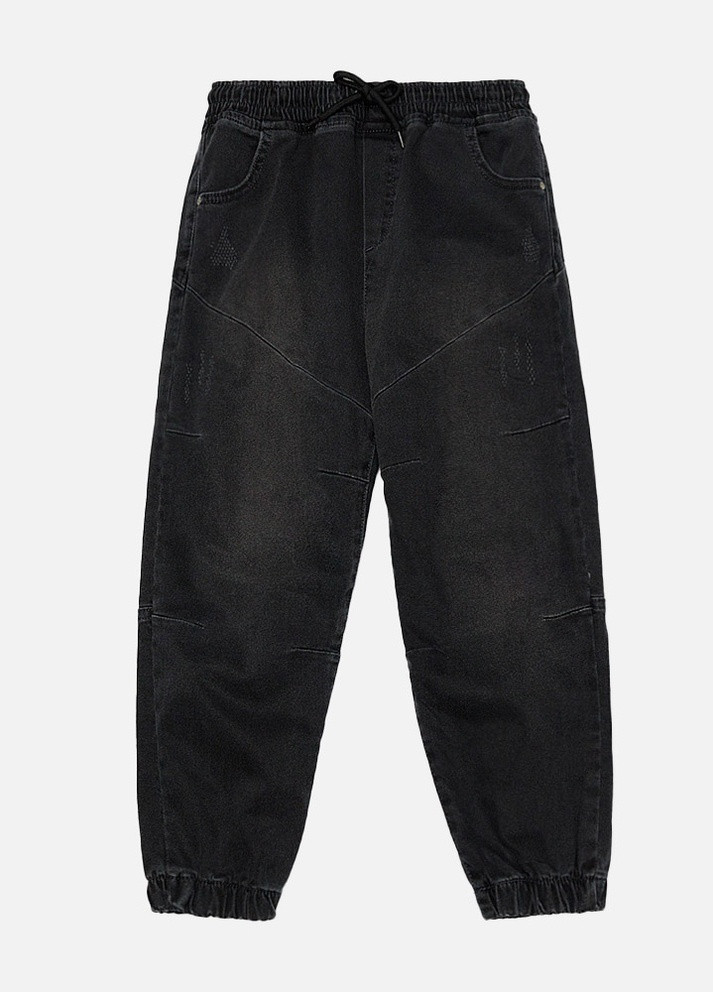 Темно-серые демисезонные джогеры джинсовые для мальчика Ada Yildiz