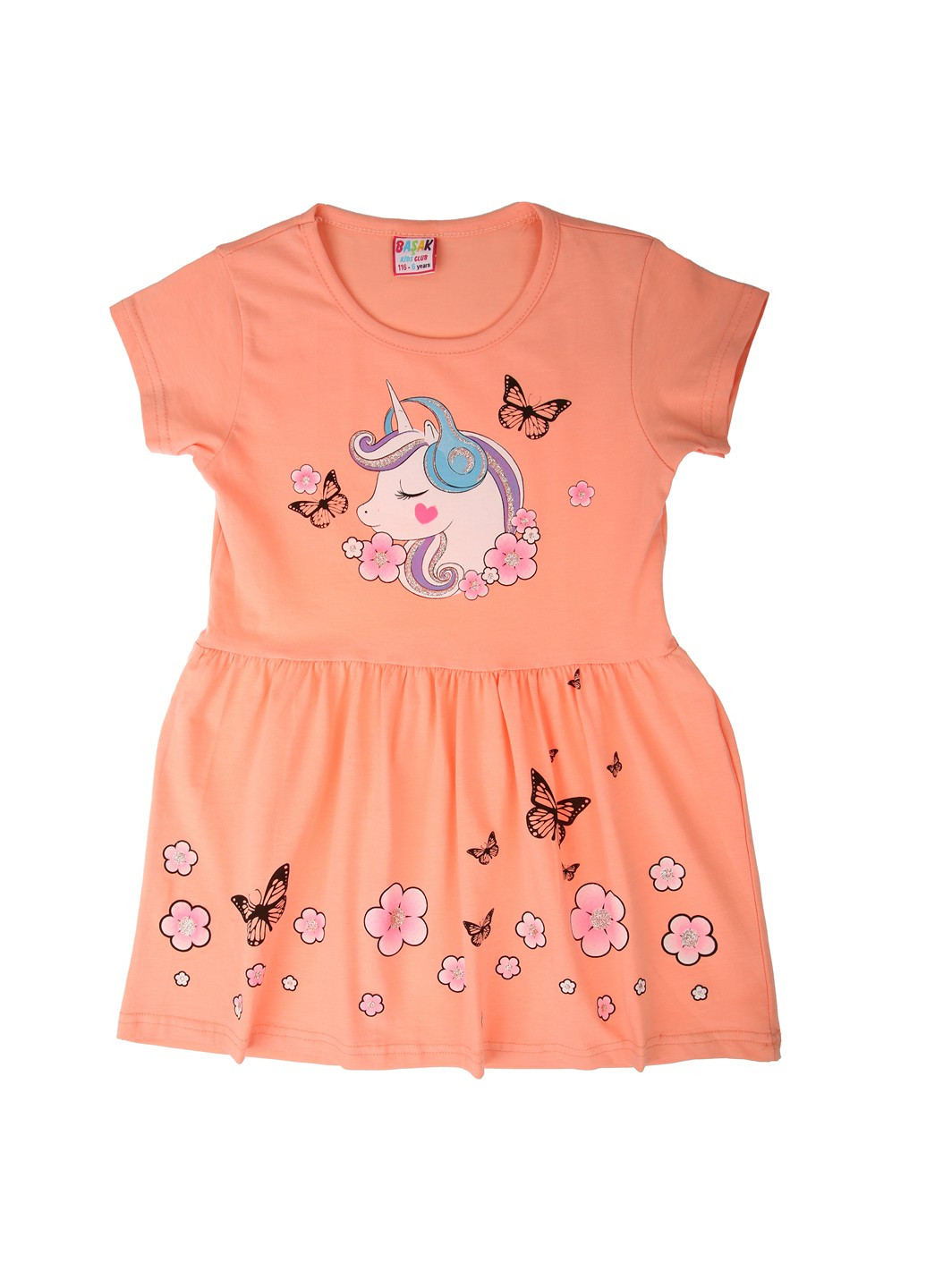 Розовое платье Basak (258053599)