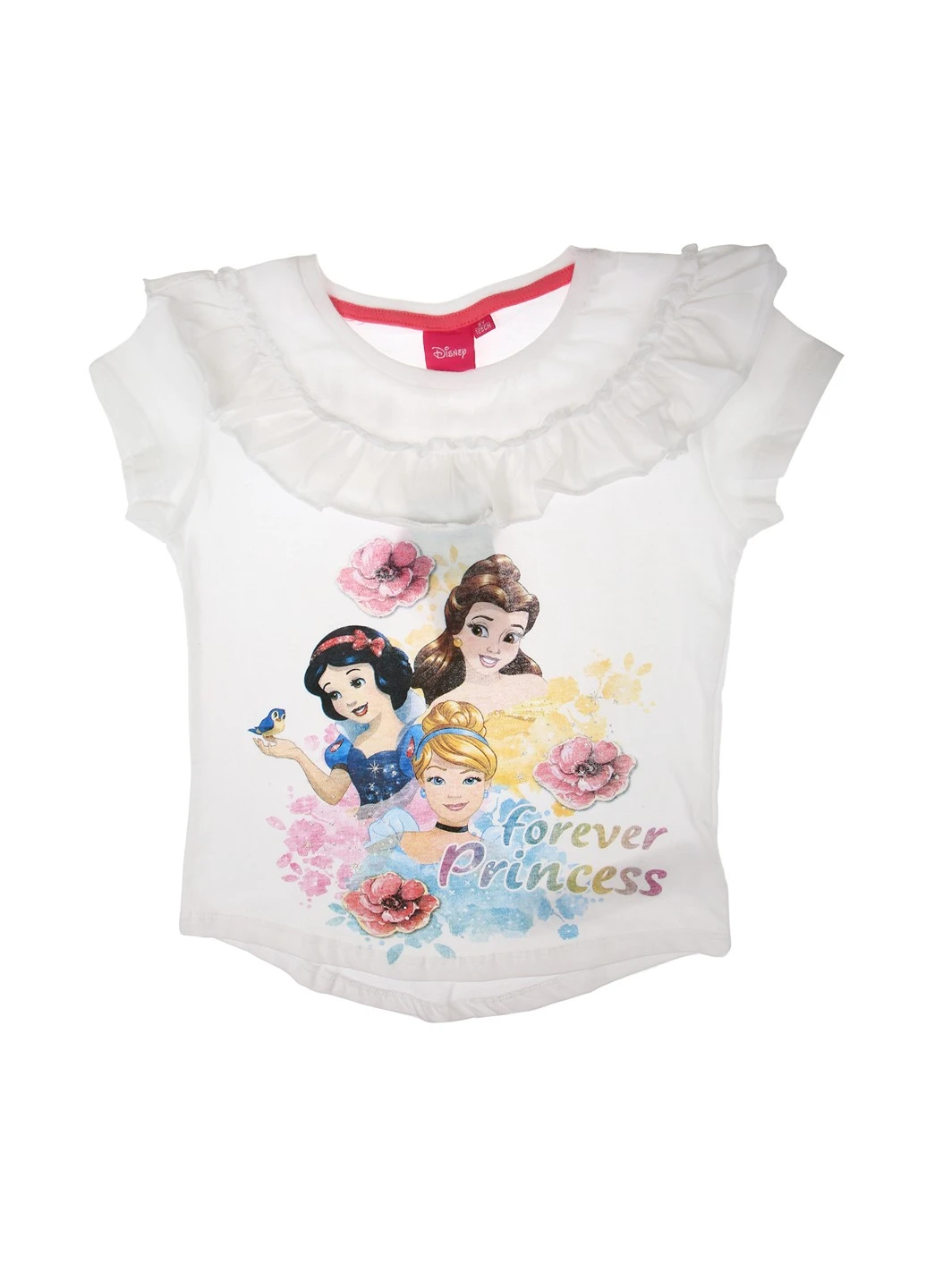 Біла літня футболка Disney