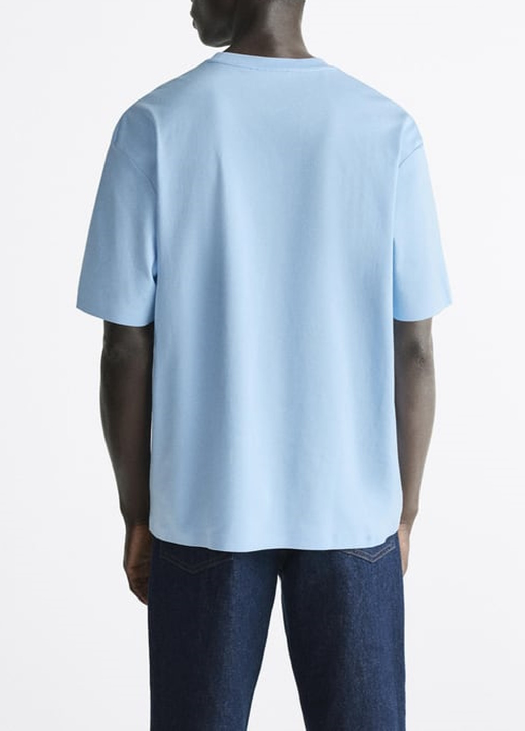 Голубая футболка Zara