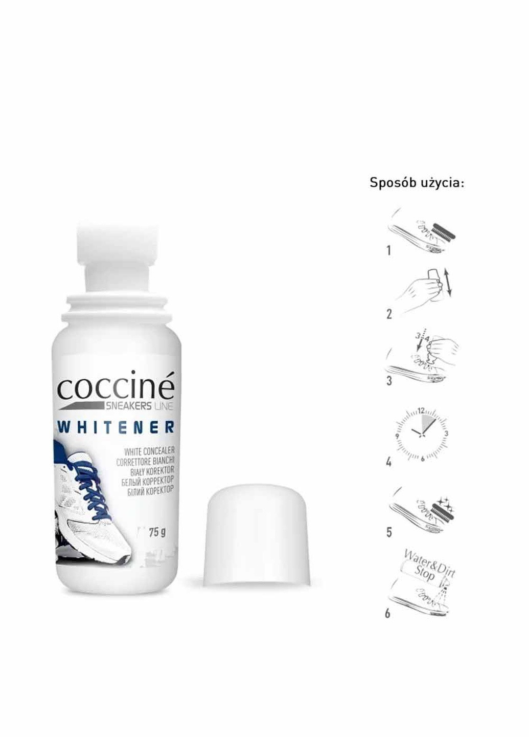 Корректор-паста 75 g SNEAKERS WHITENER Coccine (258079578)