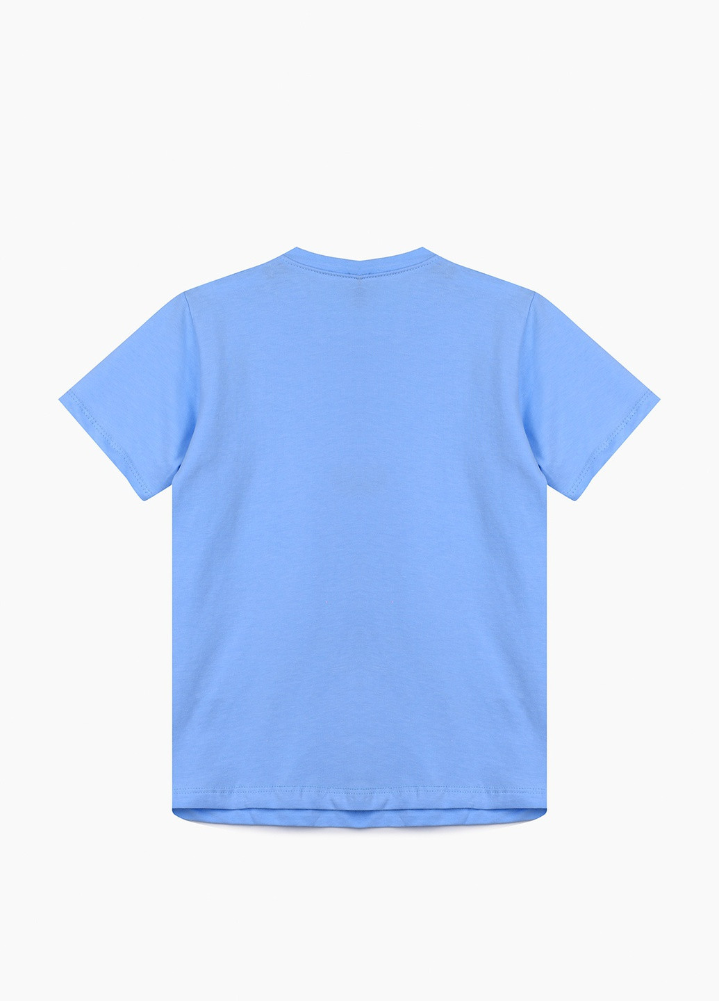 Голубая летняя футболка Ecrin