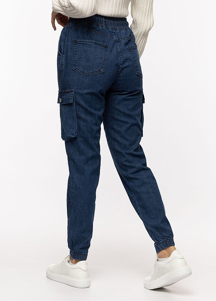 Жіночі джинсові джогери карго No Brand - (258120434)