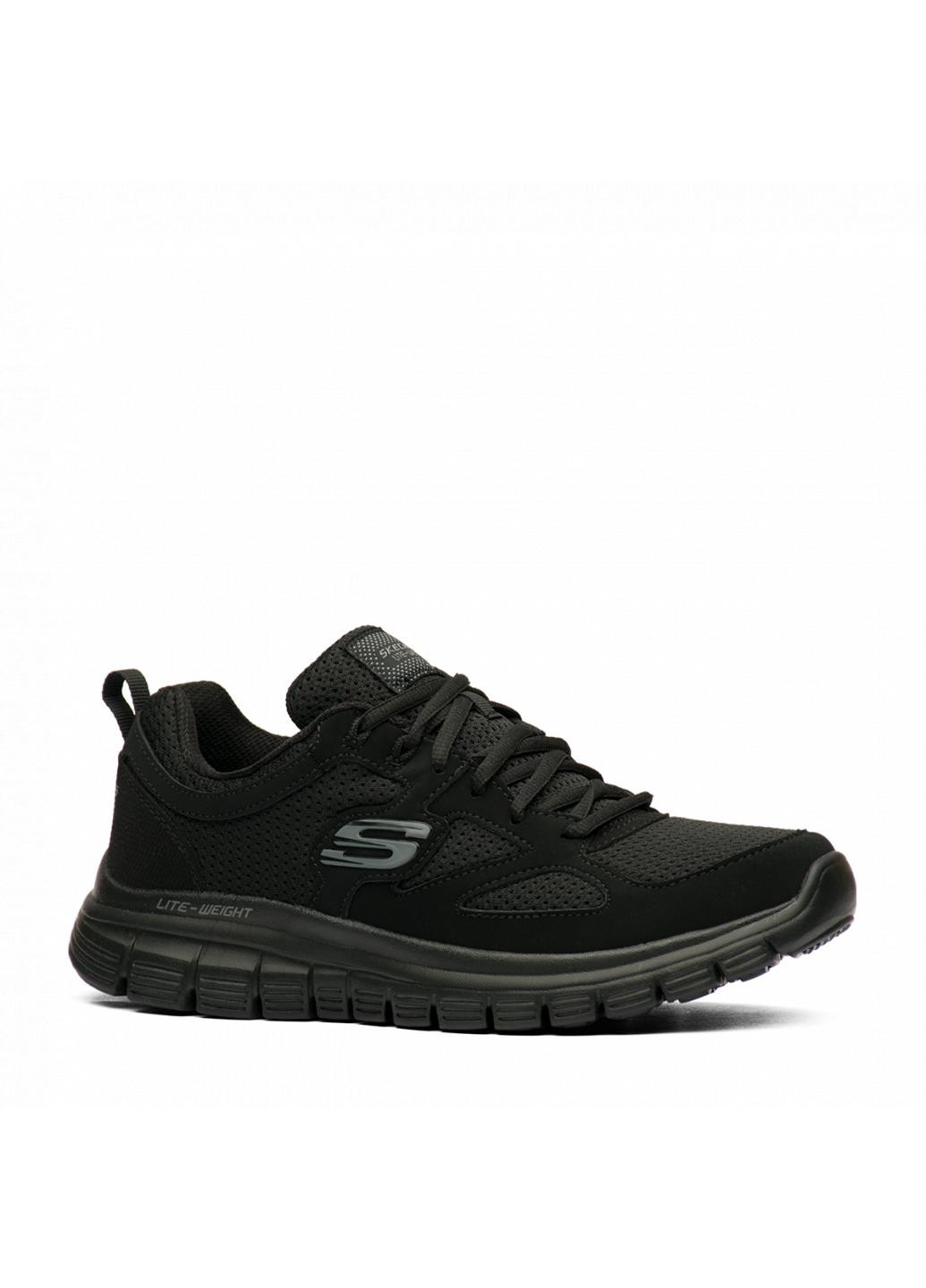 Чорні Осінні кросвки burns 52635-bbk Skechers