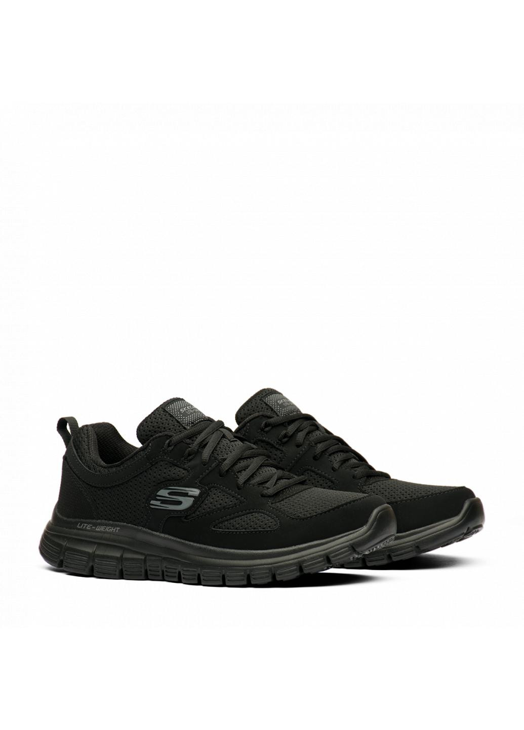 Чорні Осінні кросвки burns 52635-bbk Skechers
