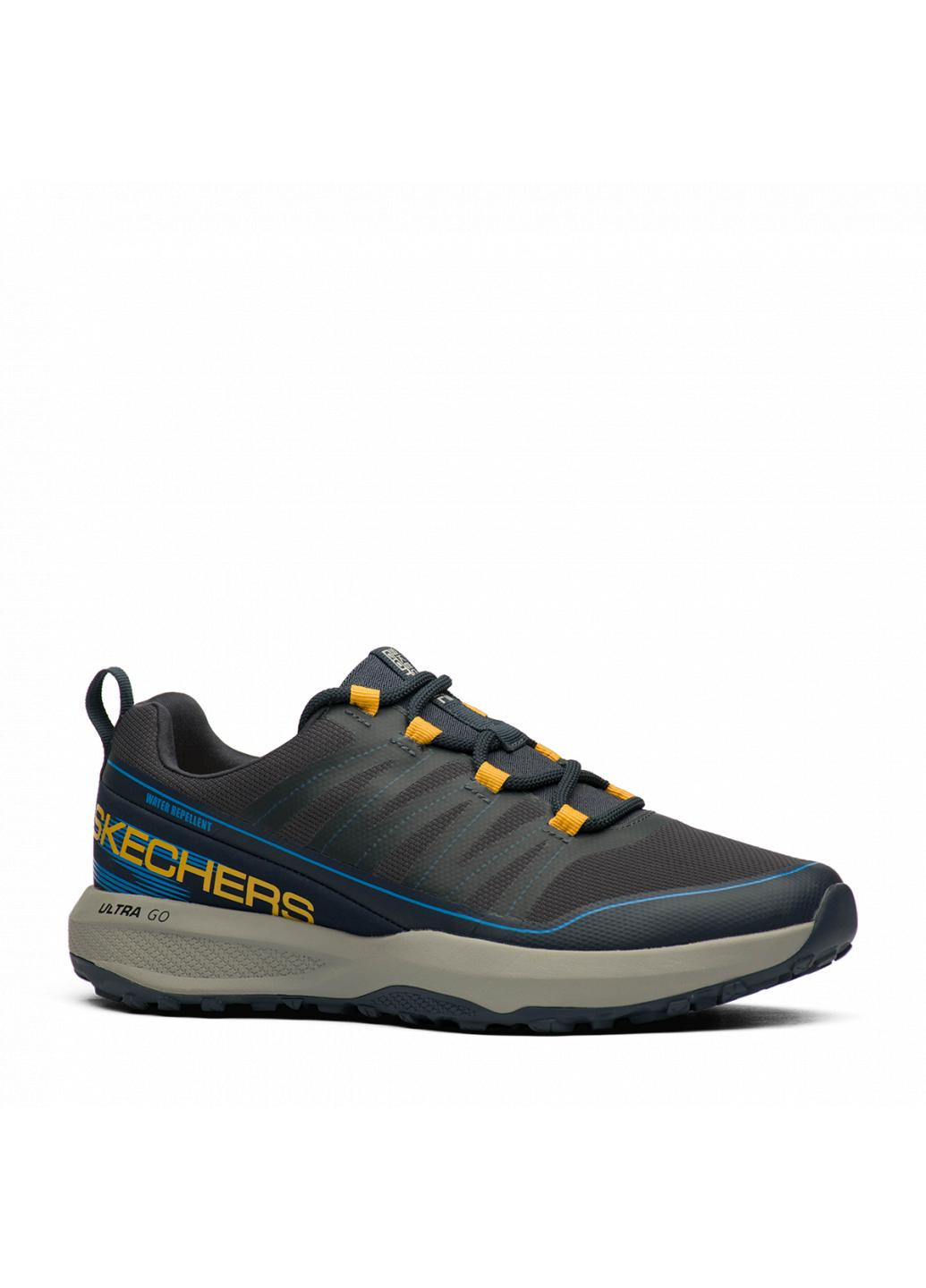 Темно-синие демисезонные кроссовки go trail 220017-nvyl Skechers