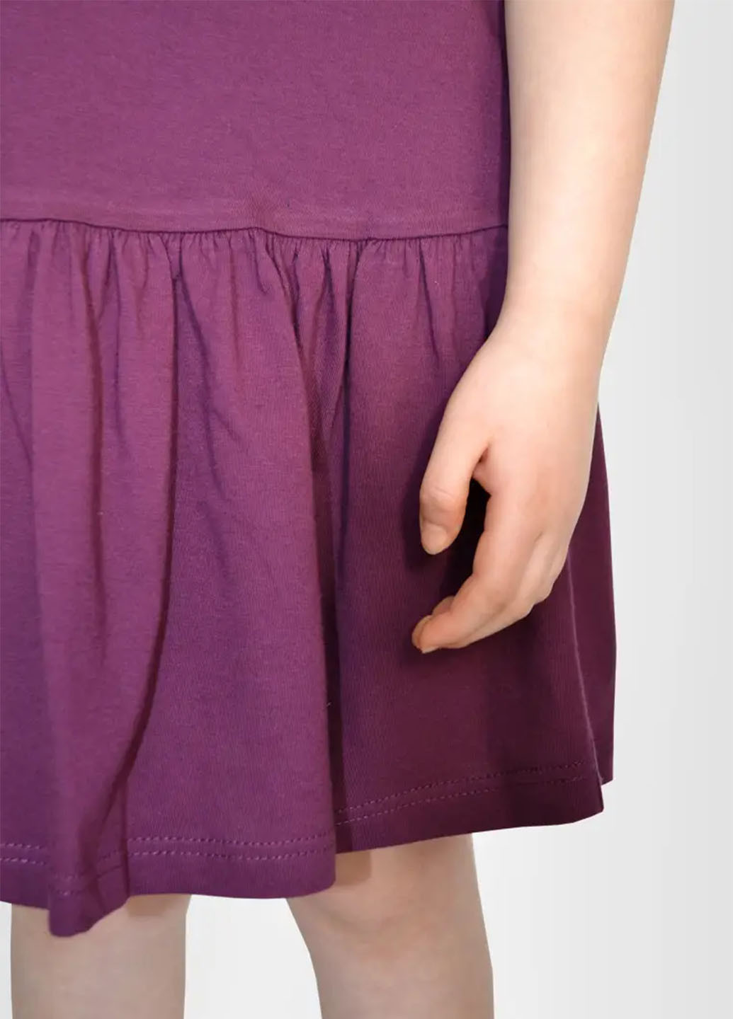 Бордовое платье для девочки Роза (258081970)