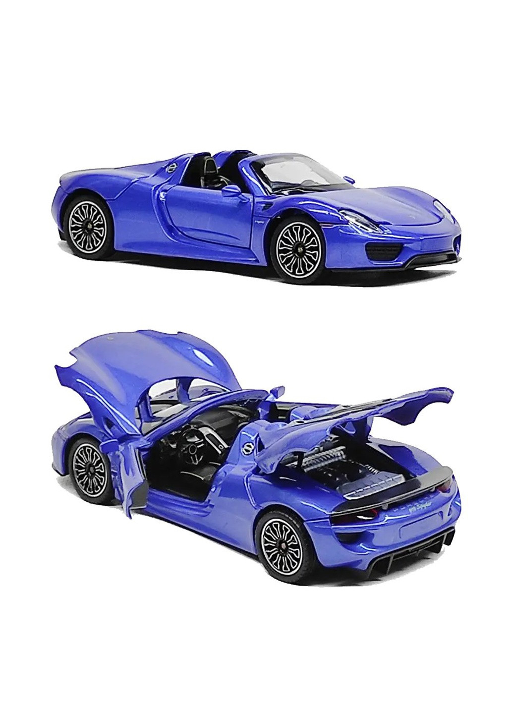 Машинка металева Porsche 918 Spyder АВТОПРОМ (258120212)
