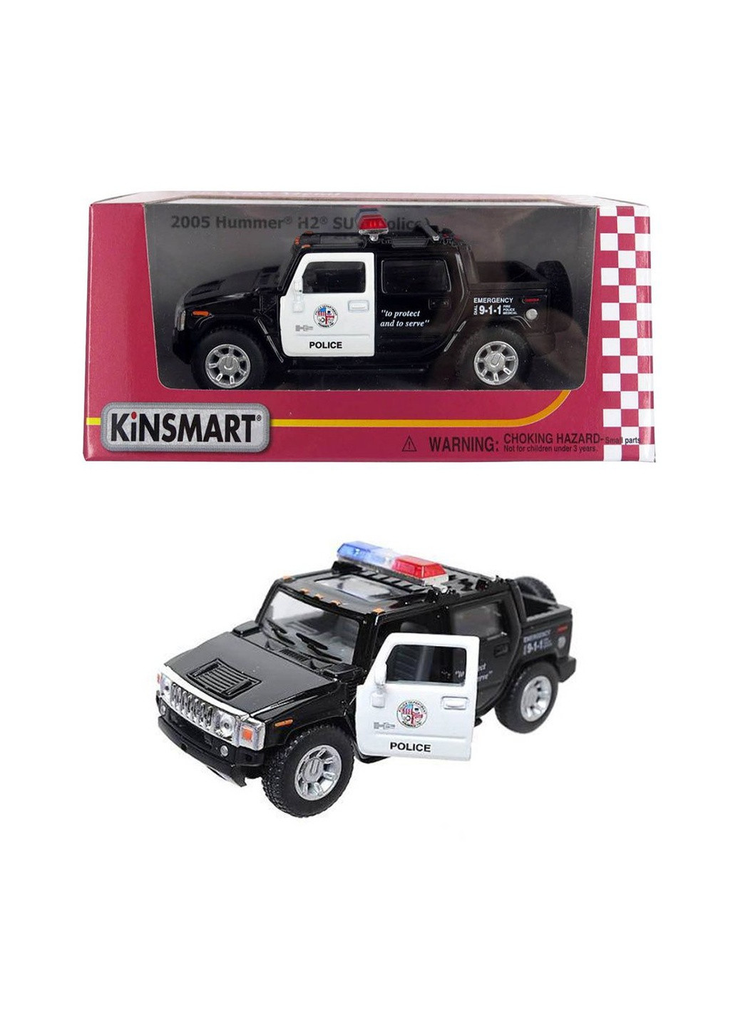 Машинка "Поліція" Kinsmart (258120168)