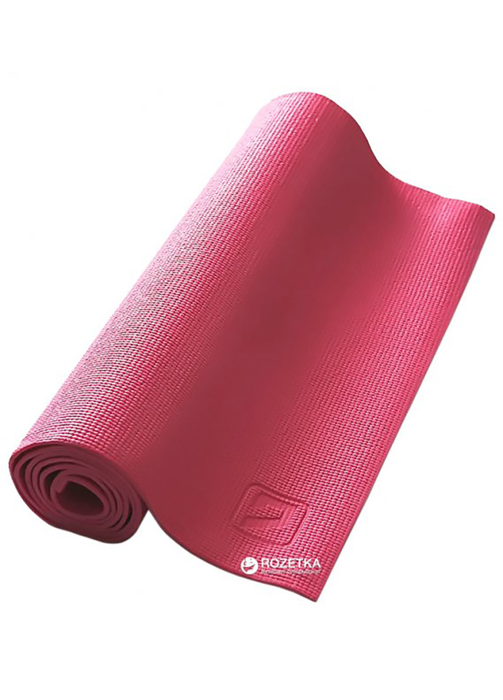 Коврик для йоги PVC YOGA MAT розовый 173x61x0.4см LiveUp (258128890)
