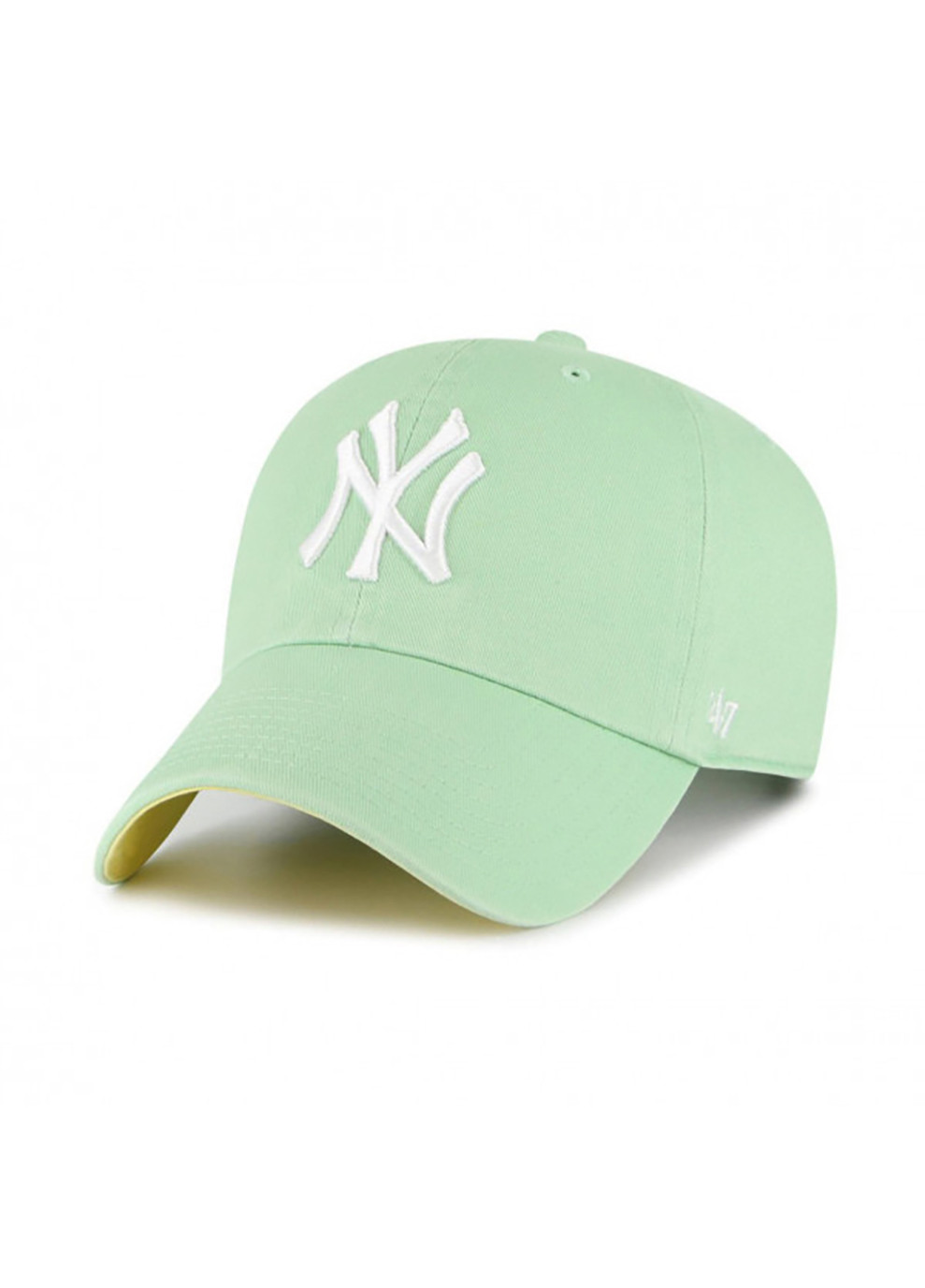 Кепка NY YANKEES BALLPARK One Size Yellow/mint 47 Brand (258132737)