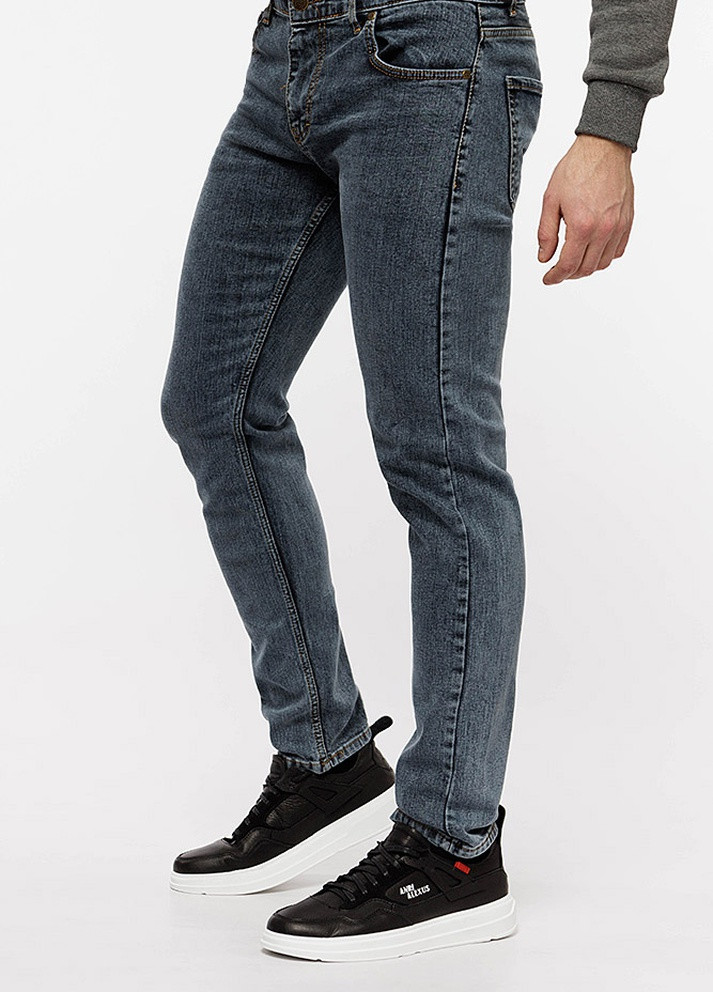 Синие демисезонные мужские джинсы CLUB JU