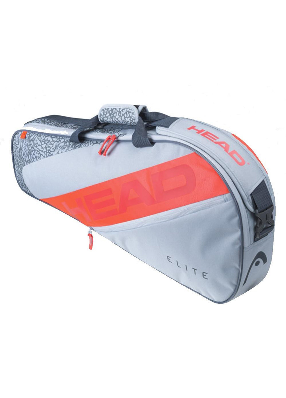 Теннисный чехол ELITE 3R PRO GROR Серый/Оранжевый Head (258136303)