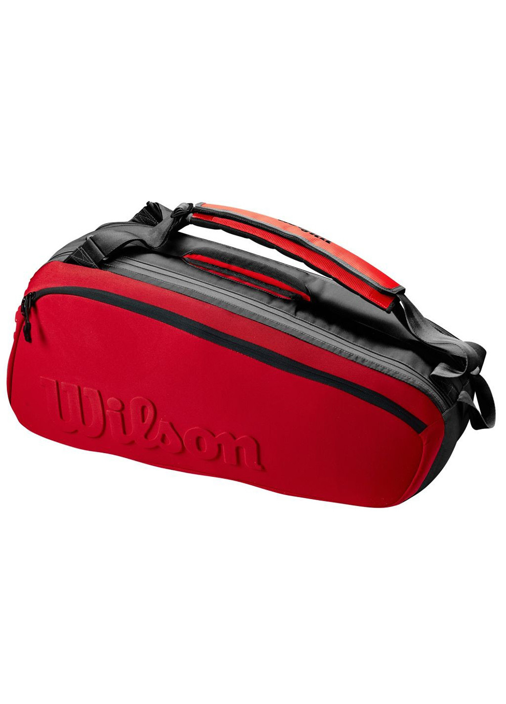 Чехол SUPER TOUR 9PK CLASH V2.0 BK/RD WR8016401001 Wilson (258146363)