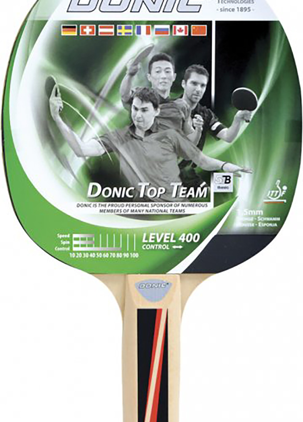 Ракетка для пинг-понга Top Teams 400 new Donic (258146500)