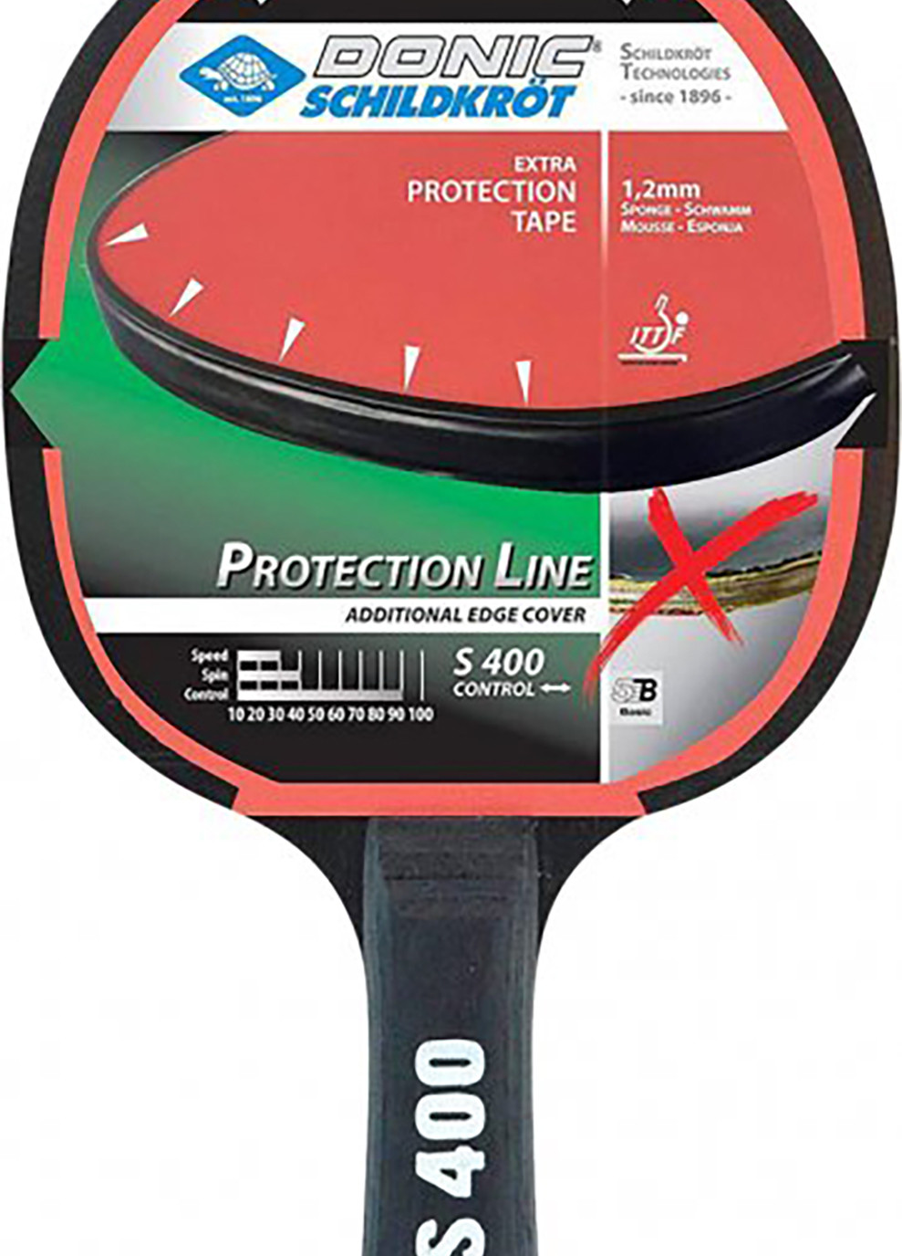 Ракетка для пінг-понгу Protection line 400 Donic (258146501)