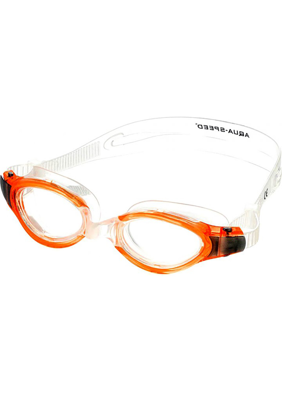 Очки для плавания TRITON оранжевый Уни OSFM Aqua Speed (258143499)
