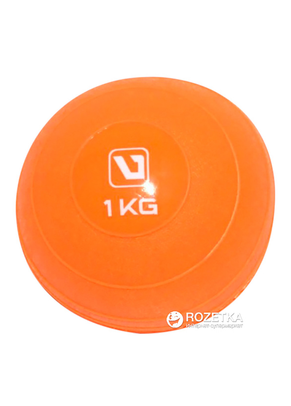 Медбол мягкий SOFT WEIGHT BALL оранжевый 1кг LiveUp (258143530)