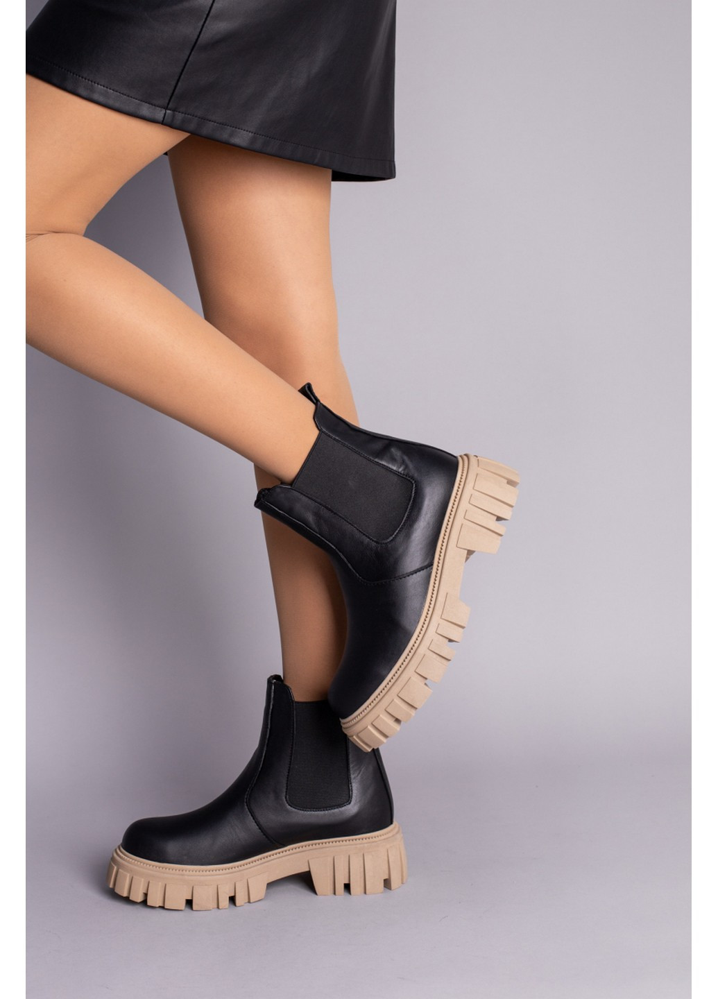 Осенние женские кожаные ботинки 37 VZUTIK