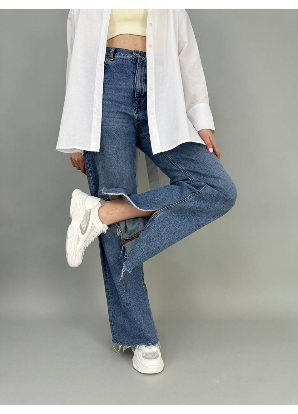 Женские кожаные кроссовки 37 VZUTIK молочные демисезоны (258162599)