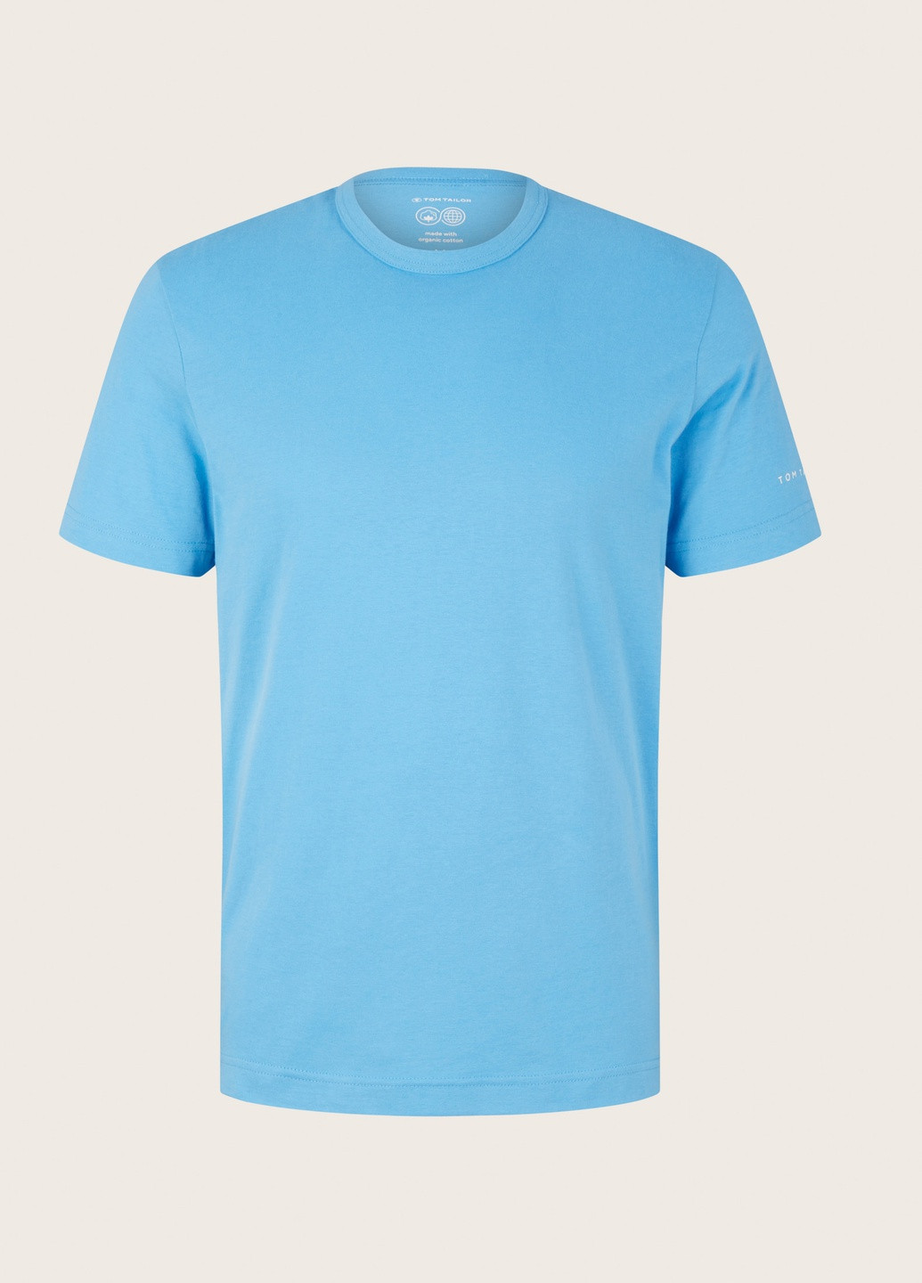 Блакитна футболка Tom Tailor