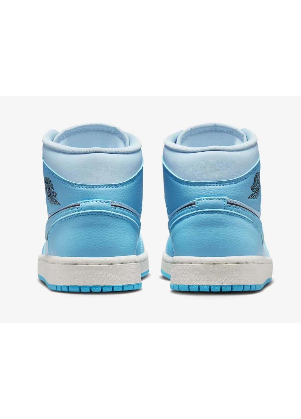 Блакитні кросівки чоловічі 1 mid ‘university blue’ демісезон Jordan