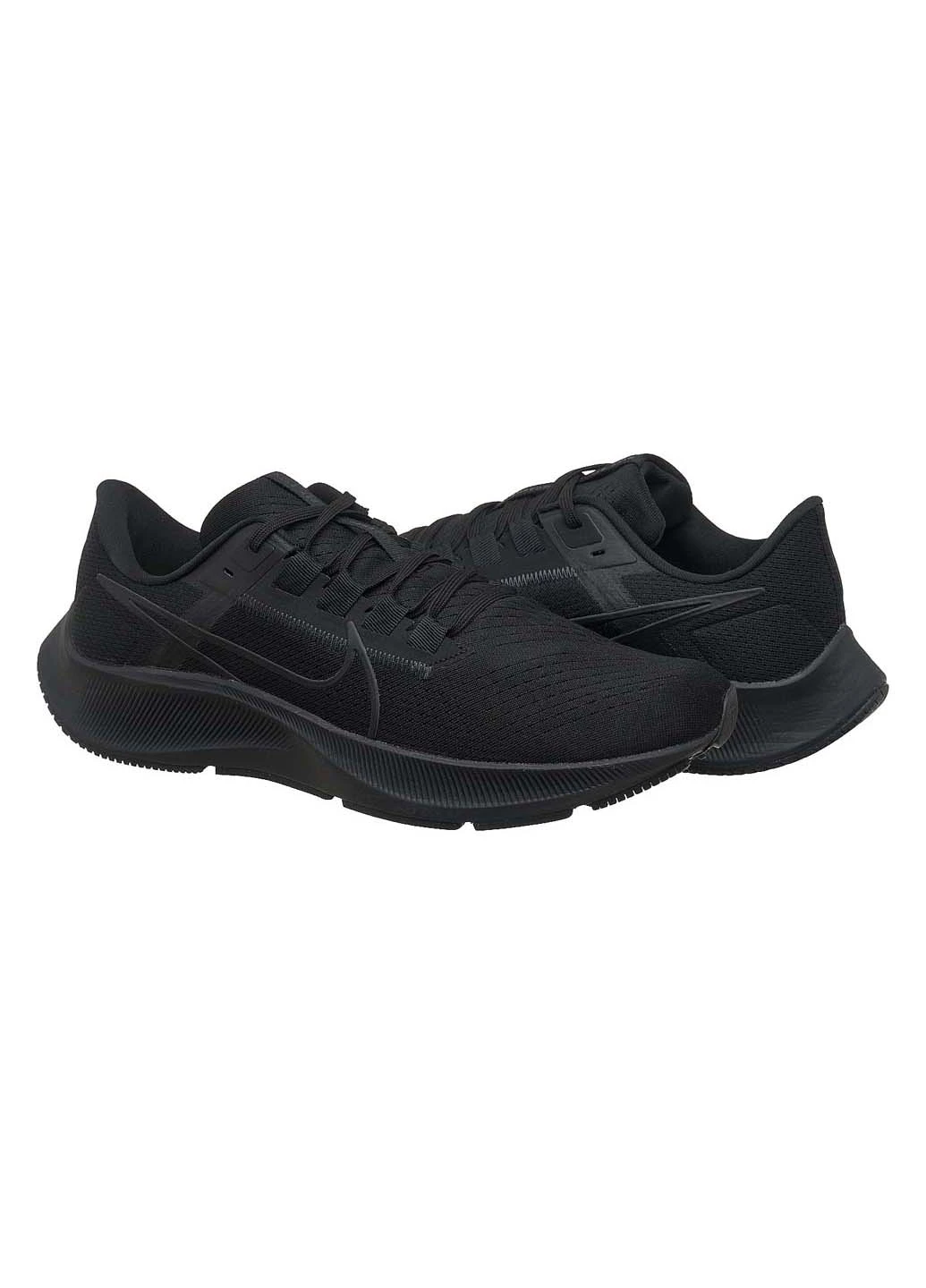 Чорні кросівки чоловічі air zoom pegasus 38 демісезон Nike