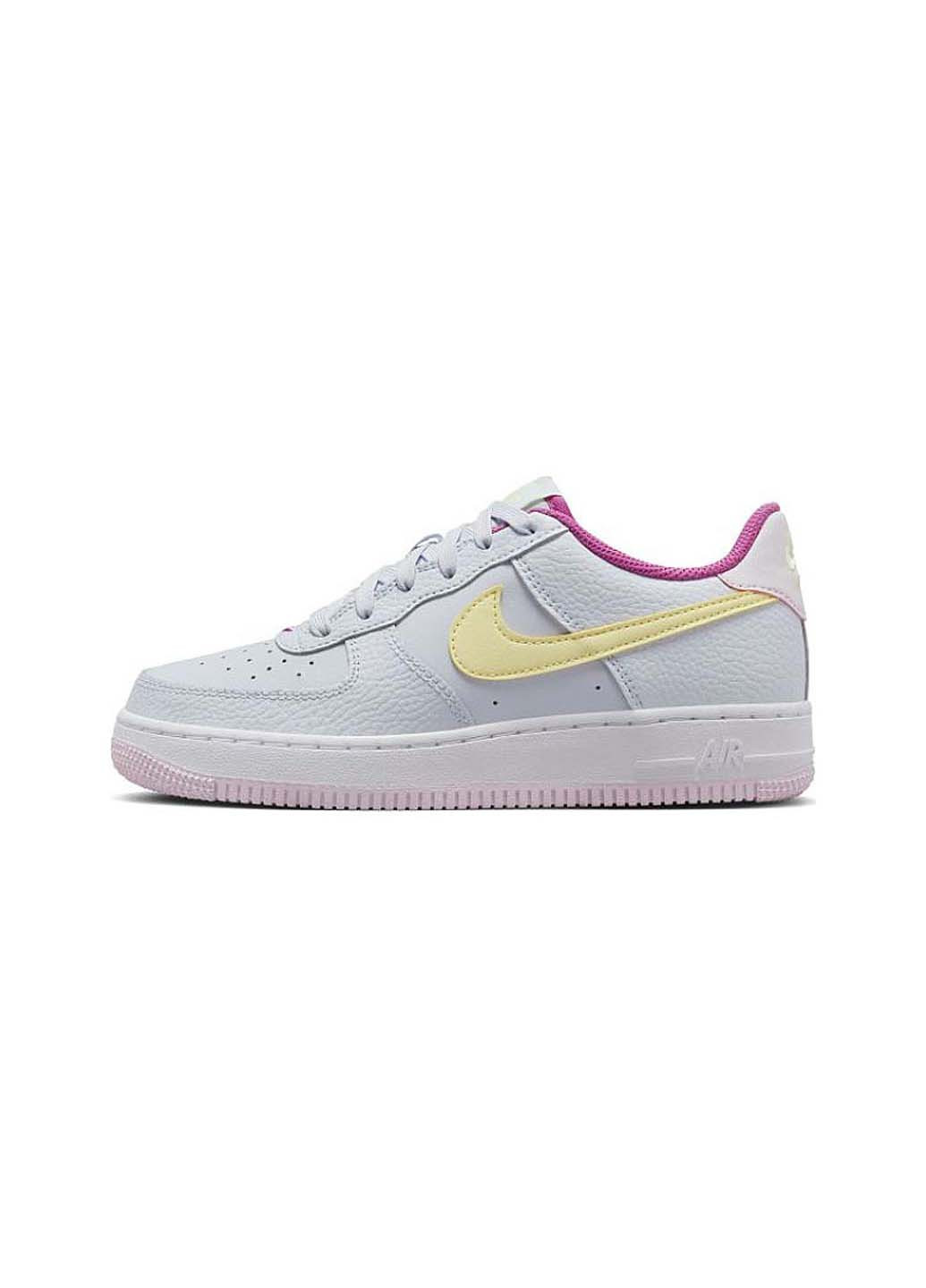 Белые демисезонные кроссовки женские air force 1 gs Nike