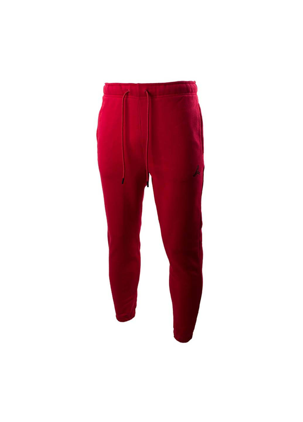 Красные спортивные демисезонные брюки Jordan