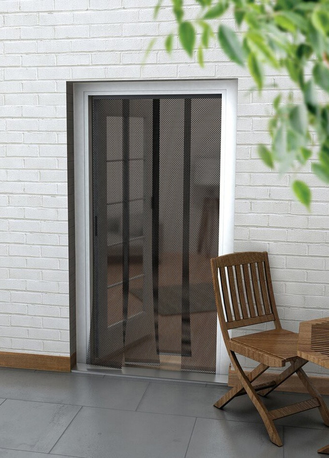 Дверна москітна сітка "Жалюзі" 70*220 см Clip-on (258189878)
