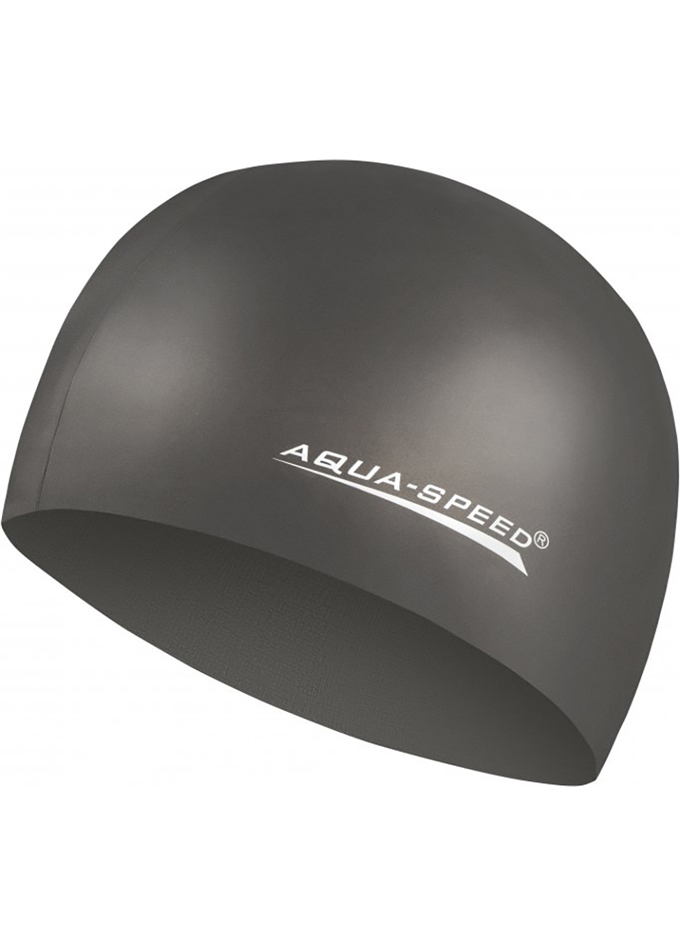 Шапка для плавания Aquaspeed MEGA 100-07(100-07) черная unisex Aqua Speed (258186693)