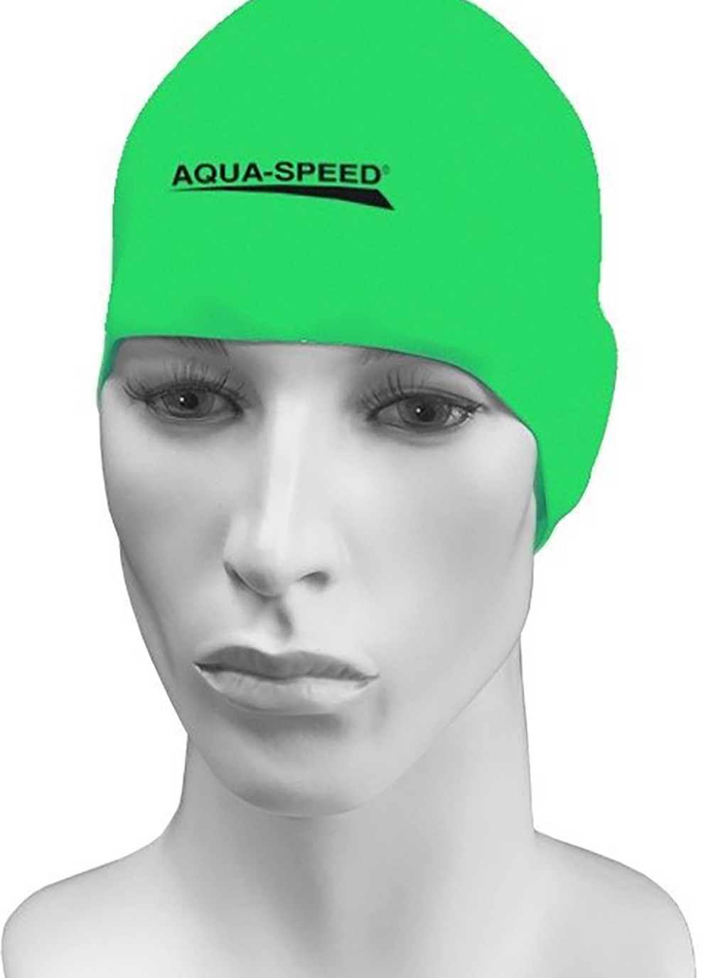 Шапка для плавания Aquaspeed RACER 2951 Зеленая Aqua Speed (258186818)