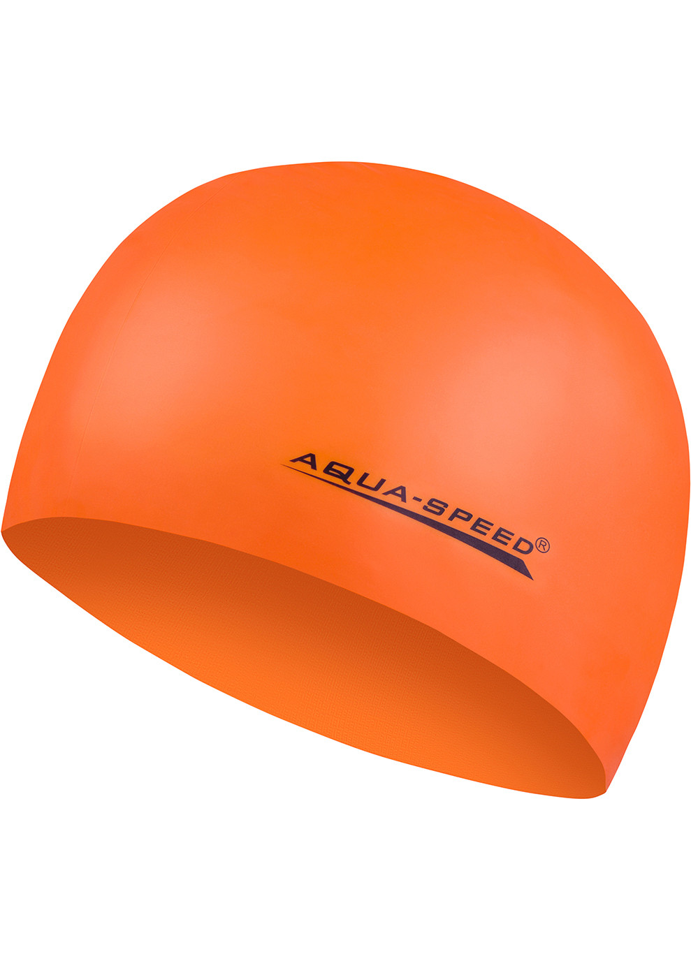 Шапочка для плавання Aquaspeed MEGA 100-75 Оранжева Aqua Speed (258186699)