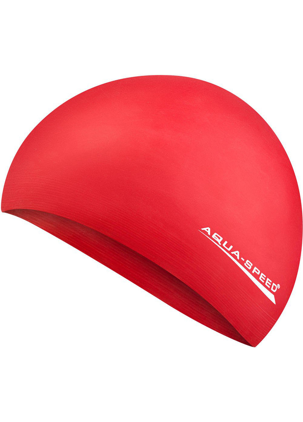 Шапочка для плавання Aquaspeed SOFT LATEX 5732 Червона Aqua Speed (258186791)