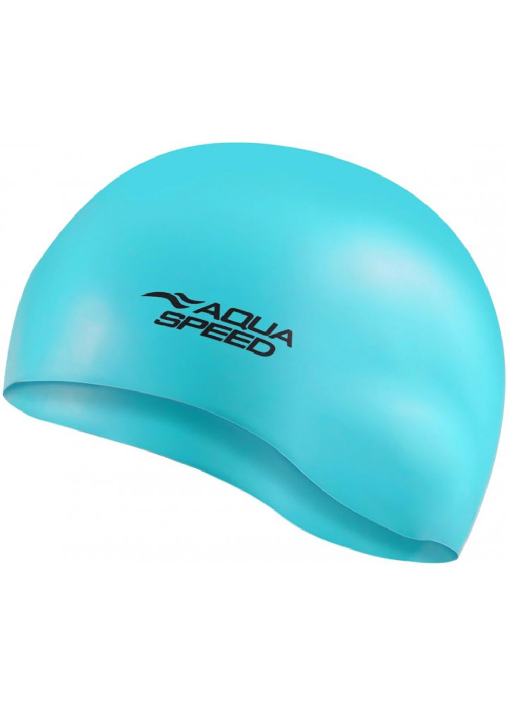 Шапка для плавания Aquaspeed MONO 6190 (111-02) голубая unisex OSFM Aqua Speed (258186777)