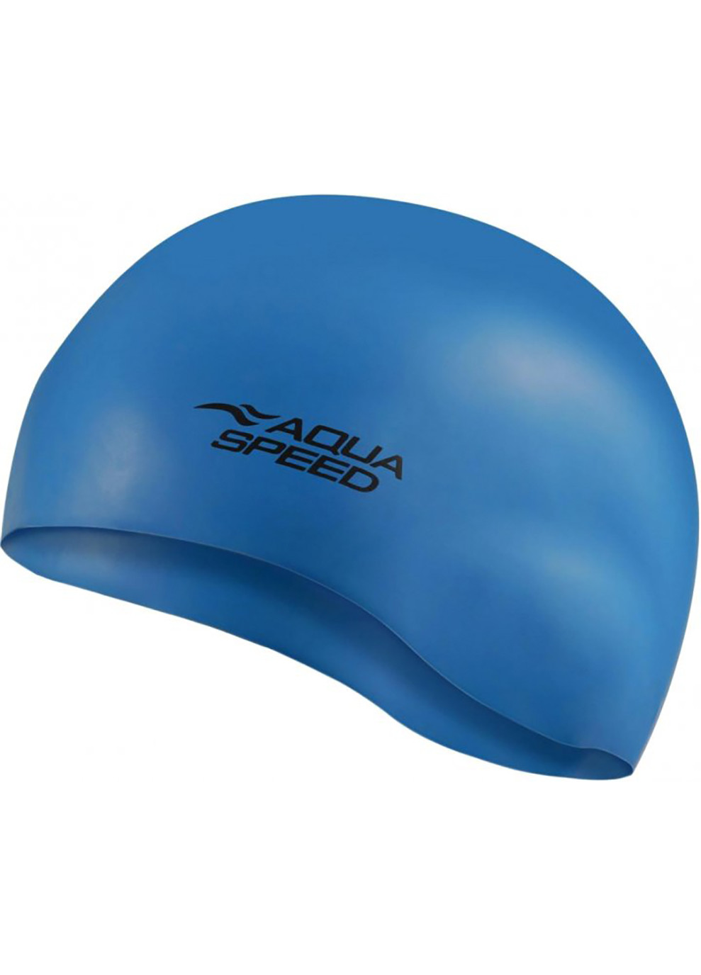 Шапка для плавания Aquaspeed MONO 6200 (111-24) темно-синяя unisex OSFM Aqua Speed (258186725)