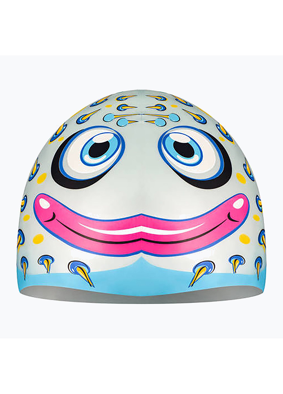 Шапка для плавания Aquaspeed ZOO FISH 8691 (115-02-fish) серая детская OSFM Aqua Speed (258186715)