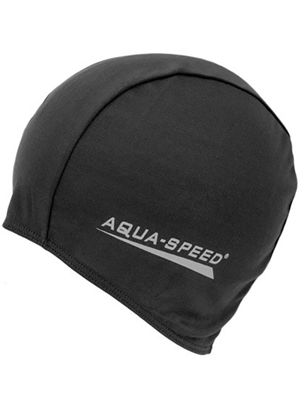 Шапочка для плавання Aquaspeed POLYESTER CAP 5762 (091-07) Чорна unisex Aqua Speed (258186794)